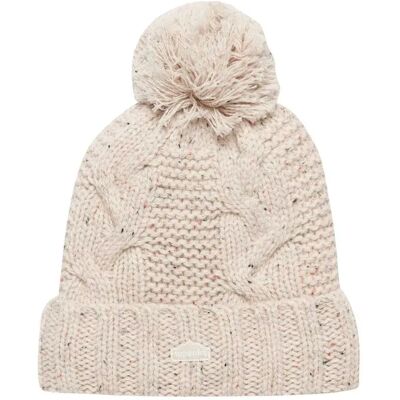 Superdry Berrretto Vintage Cable Oatmeal Tweed One Size Superdry Berrretto Vintage Cable Oatmeal Tweed One Size