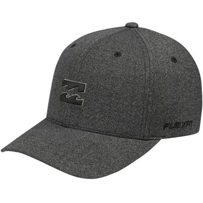 Billabong Cappellino Con Visiera All Day Flexfit Black One Size Billabong Cappellino Con Visiera All Day Flexfit Black One Size