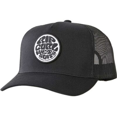 Rip Curl Cappello Trucker Wetsuit Icon Black One Size Rip Curl Cappello Trucker Wetsuit Icon Black One Size