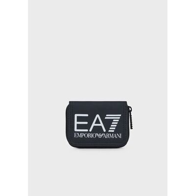 Ea7 Emporio Armani Portafoglio 25055 Black / White Logo One Size Ea7 Emporio Armani Portafoglio 25055 Black / White Logo One Size