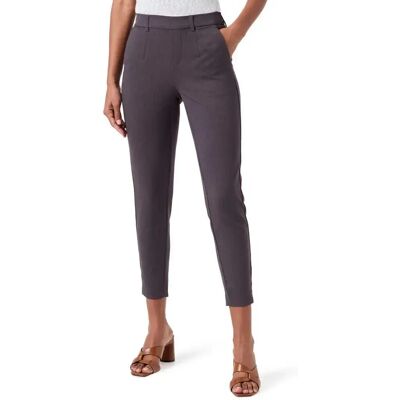 Object Pantaloni Lisa Slim Fit Medium Grey Melange 44 Object Pantaloni Lisa Slim Fit Medium Grey Melange 44