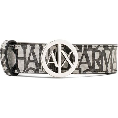 Armani Exchange Cintura 91153_cc757 Beige / Black 85 cm Armani Exchange Cintura 91153_cc757 Beige / Black 85 cm