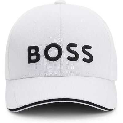Boss Cappellino Con Visiera Us-1 10261159 White One Size Boss Cappellino Con Visiera Us-1 10261159 White One Size