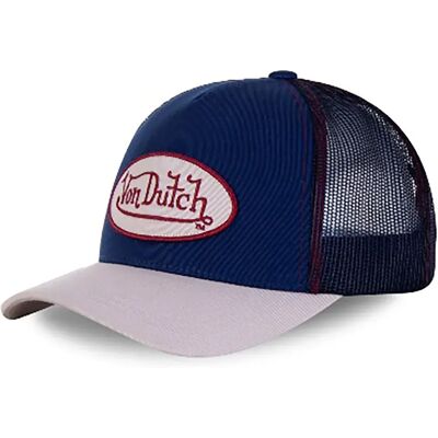Von Dutch Cappellino Con Visiera Cre Gray / Navy / Black One Size Von Dutch Cappellino Con Visiera Cre Gray / Navy / Black One Size