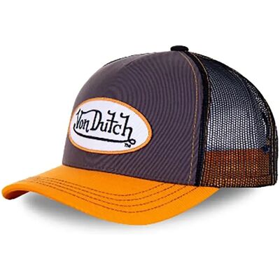 Von Dutch Cappellino Con Visiera Ogr Mustard / Grey / Black One Size Von Dutch Cappellino Con Visiera Ogr Mustard / Grey / Black One Size