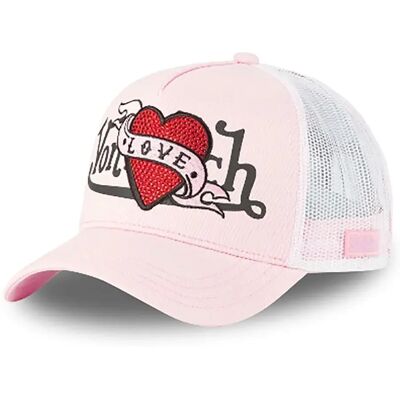 Von Dutch Cappellino Con Visiera Lovu Pink One Size Von Dutch Cappellino Con Visiera Lovu Pink One Size