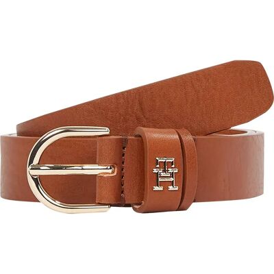 Tommy Hilfiger Cintura Essential Effortless 2.5 Cognac 95 Tommy Hilfiger Cintura Essential Effortless 2.5 Cognac 95
