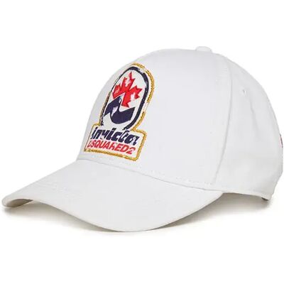 Dsquared2 Kids Cappellino Junior Dq2926 White 52 cm Dsquared2 Kids Cappellino Junior Dq2926 White 52 cm