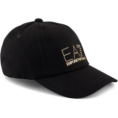 Ea7 Emporio Armani Cappellino Da Baseball 7w000327_af13009 Black One Size Ea7 Emporio Armani Cappellino Da Baseball 7w000327_af13009 Black One Size