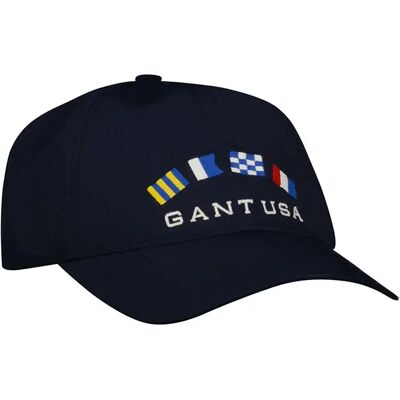 Gant Cappellino Con Visiera Nautical Graphic Evening Blue One Size Gant Cappellino Con Visiera Nautical Graphic Evening Blue One Size