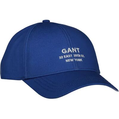 Gant Cappellino Con Visiera Script Graphic Rich Blue One Size Gant Cappellino Con Visiera Script Graphic Rich Blue One Size