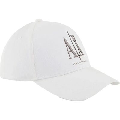 Armani Exchange Cappellino Da Baseball Xm000811_af1333 Off White One Size Armani Exchange Cappellino Da Baseball Xm000811_af1333 Off White One Size