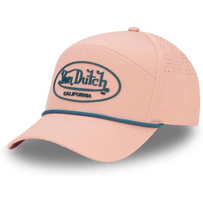 Von Dutch Cappellino Con Visiera Cord 3 Pink One Size Von Dutch Cappellino Con Visiera Cord 3 Pink One Size