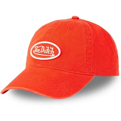 Von Dutch Cappellino Con Visiera Log Orange One Size Von Dutch Cappellino Con Visiera Log Orange One Size
