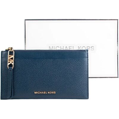 Michael Kors Portafoglio Da Donna 3f3g8ed7lnav Blue One Size Michael Kors Portafoglio Da Donna 3f3g8ed7lnav Blue One Size