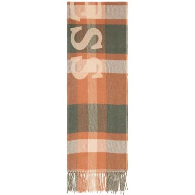 Guess Sciarpa Jacquard 70x180 Brown / Green One Size Guess Sciarpa Jacquard 70x180 Brown / Green One Size