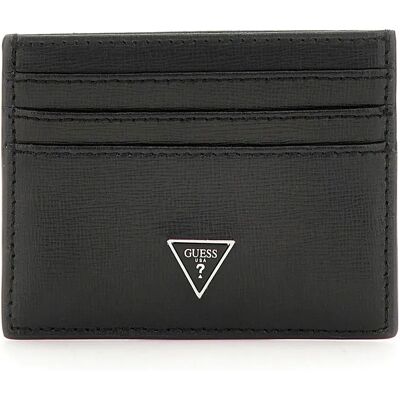 Guess Portafoglio Smcsle Milano Card Holder Black One Size Guess Portafoglio Smcsle Milano Card Holder Black One Size