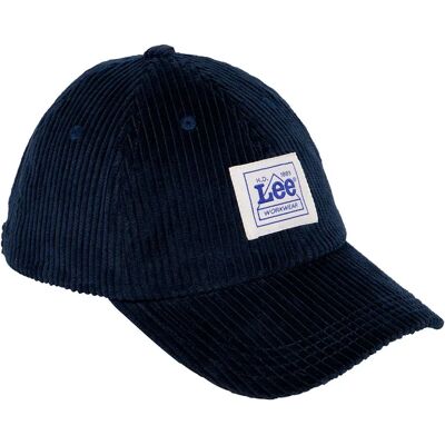 Lee Cappellino Con Visiera Cord Workwear Rivet Navy One Size Lee Cappellino Con Visiera Cord Workwear Rivet Navy One Size