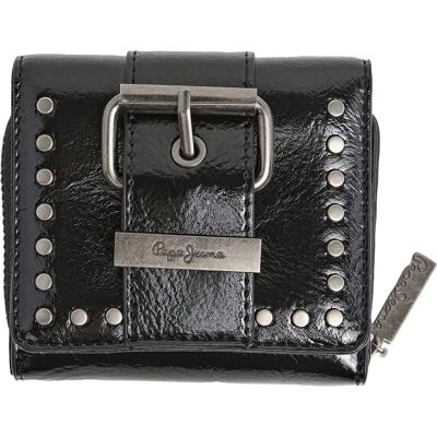 Pepe Jeans Portafoglio Da Donna Sally Black One Size Pepe Jeans Portafoglio Da Donna Sally Black One Size