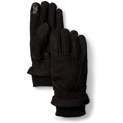 Timberland Guanti Leather Black L Timberland Guanti Leather Black L