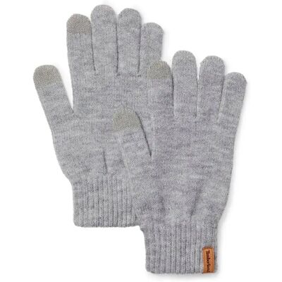Timberland Guanti Rib Knit Grey Heather One Size Timberland Guanti Rib Knit Grey Heather One Size