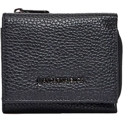Mandarina Duck Portafoglio Da Donna Mellow Leather Fzp76 Black One Size Mandarina Duck Portafoglio Da Donna Mellow Leather Fzp76 Black One Size