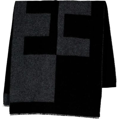 Hugo Sciarpa Martyn 10263813 Red Black One Size Hugo Sciarpa Martyn 10263813 Red Black One Size