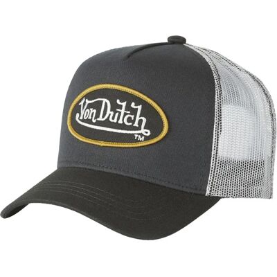 Von Dutch Cappellino Con Visiera Vd/0/cas1/cla6 Grey One Size Von Dutch Cappellino Con Visiera Vd/0/cas1/cla6 Grey One Size