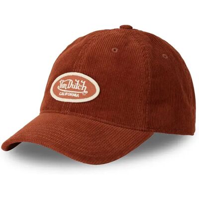 Von Dutch Cappellino Con Visiera Vd/1/cd/log/06 Brown One Size Von Dutch Cappellino Con Visiera Vd/1/cd/log/06 Brown One Size