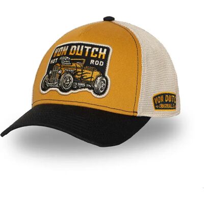 Von Dutch Cappellino Con Visiera Vd/1/ct/sem/01 Mustard One Size Von Dutch Cappellino Con Visiera Vd/1/ct/sem/01 Mustard One Size