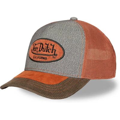 Von Dutch Cappellino Con Visiera Vd/1/ct/shield/01 Grey One Size Von Dutch Cappellino Con Visiera Vd/1/ct/shield/01 Grey One Size