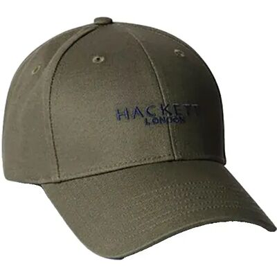 Hackett Cappellino Con Visiera Contrast Brand Army Green One Size Hackett Cappellino Con Visiera Contrast Brand Army Green One Size