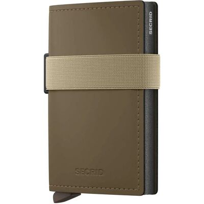 Secrid Portafoglio In Pelle Bandwallet Matte Earth / Beige One Size Secrid Portafoglio In Pelle Bandwallet Matte Earth / Beige One Size