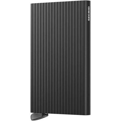 Secrid Portafoglio Cardprotector Fluted Black+ One Size Secrid Portafoglio Cardprotector Fluted Black+ One Size