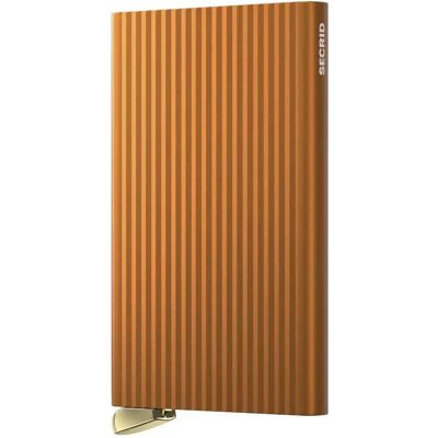 Secrid Portafoglio Cardprotector Fluted Orange+ One Size Secrid Portafoglio Cardprotector Fluted Orange+ One Size