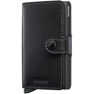 Secrid Portafoglio In Pelle Miniwallet Original Powder Black One Size Secrid Portafoglio In Pelle Miniwallet Original Powder Black One Size