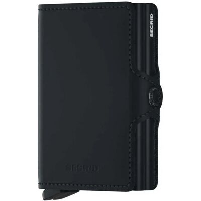 Secrid Portafoglio In Pelle Twinwallet Matte Black One Size Secrid Portafoglio In Pelle Twinwallet Matte Black One Size