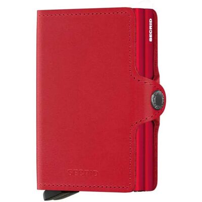 Secrid Portafoglio In Pelle Twinwallet Original Red / Red One Size Secrid Portafoglio In Pelle Twinwallet Original Red / Red One Size