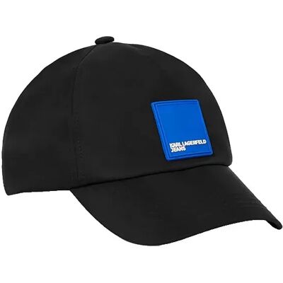 Karl Lagerfeld Jeans Cappellino Con Visiera Am33077 Box Logo Black One Size Karl Lagerfeld Jeans Cappellino Con Visiera Am33077 Box Logo Black One Size