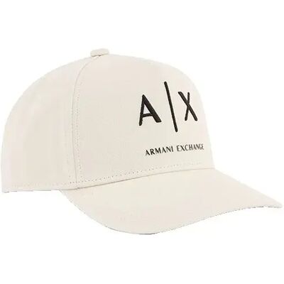Armani Exchange Cappellino Da Baseball Xm002696_af15502 Cream / Black One Size Armani Exchange Cappellino Da Baseball Xm002696_af15502 Cream / Black One Size