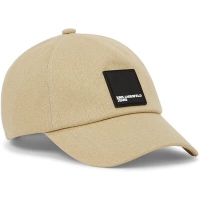 Karl Lagerfeld Jeans Cappellino Con Visiera A1m33001 Box Logo Pale Khaki One size Karl Lagerfeld Jeans Cappellino Con Visiera A1m33001 Box Logo Pale Khaki One size
