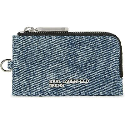 Karl Lagerfeld Jeans Portafoglio B2w3203 Washed Medium Blue One size Karl Lagerfeld Jeans Portafoglio B2w3203 Washed Medium Blue One size