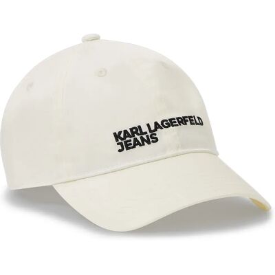 Karl Lagerfeld Jeans Cappellino Con Visiera B2w33001 White One size Karl Lagerfeld Jeans Cappellino Con Visiera B2w33001 White One size