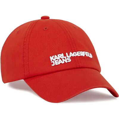 Karl Lagerfeld Jeans Cappellino Con Visiera Essential Logo Grenadine One size Karl Lagerfeld Jeans Cappellino Con Visiera Essential Logo Grenadine One size