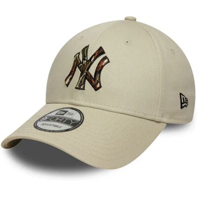 New Era Cappellino Con Visiera 9forty Mlb New York Yankees 60771850 Light Beige One Size New Era Cappellino Con Visiera 9forty Mlb New York Yankees 60771850 Light Beige One Size