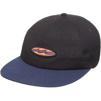 Billabong Cappellino Con Visiera Burleigh Black One Size Billabong Cappellino Con Visiera Burleigh Black One Size