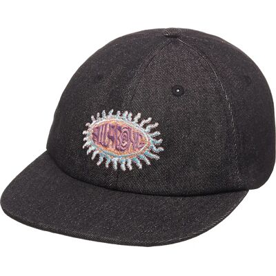Billabong Cappellino Con Visiera Denim Black One Size Billabong Cappellino Con Visiera Denim Black One Size