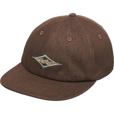 Billabong Cappellino Con Visiera Denim Dark Brown One Size Billabong Cappellino Con Visiera Denim Dark Brown One Size