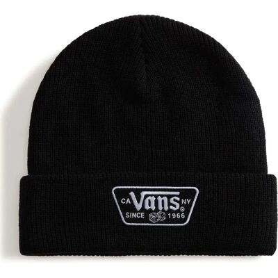 Vans Berrretto Knu Patch Black One Size Vans Berrretto Knu Patch Black One Size