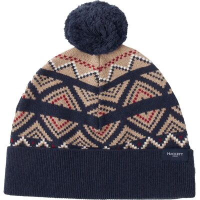 Hackett Berretto Junior Fairisle Navy One Size Hackett Berretto Junior Fairisle Navy One Size